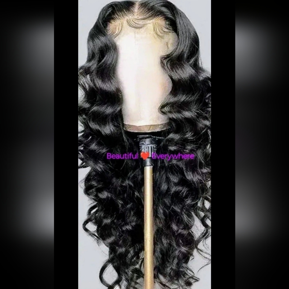 Human Hair Lace Wig - Picture 6 of 8